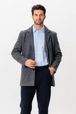 Klassisk frakk - Grå