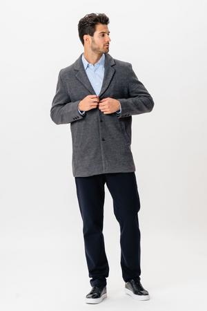 Klassisk frakk - Grå