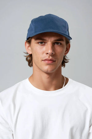 Classic Jockey Cap - Marineblå