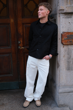 William Regular Jeans - Hvit Denim