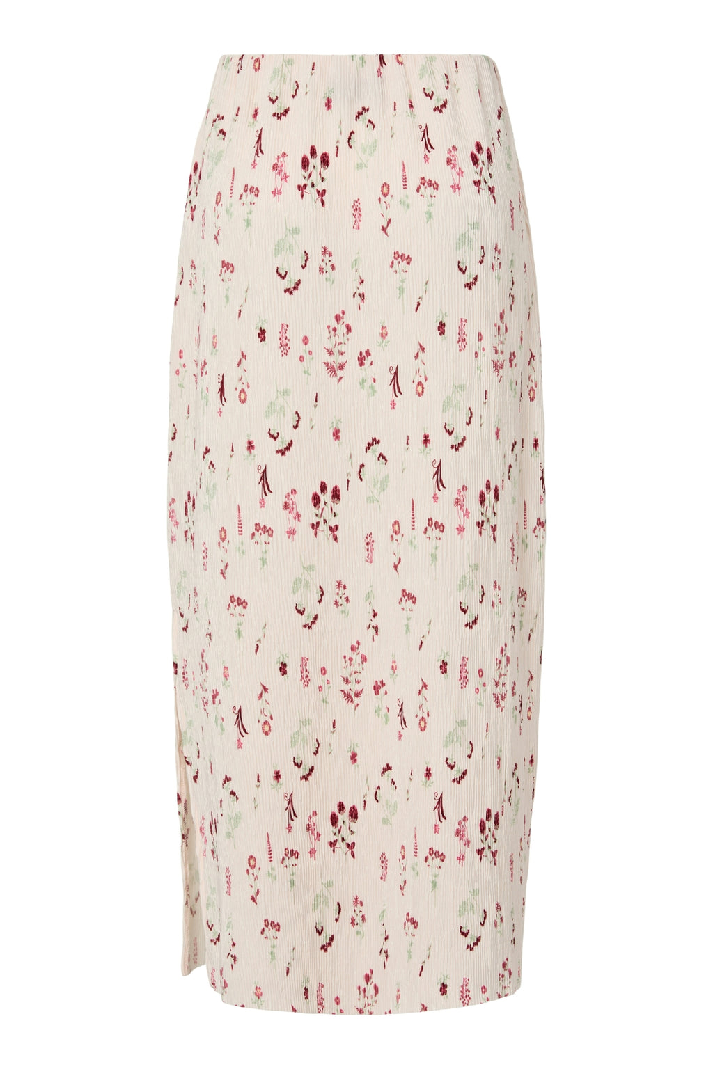 PIECES Flora High-Waisted Ankelskjørt - Petal Pink