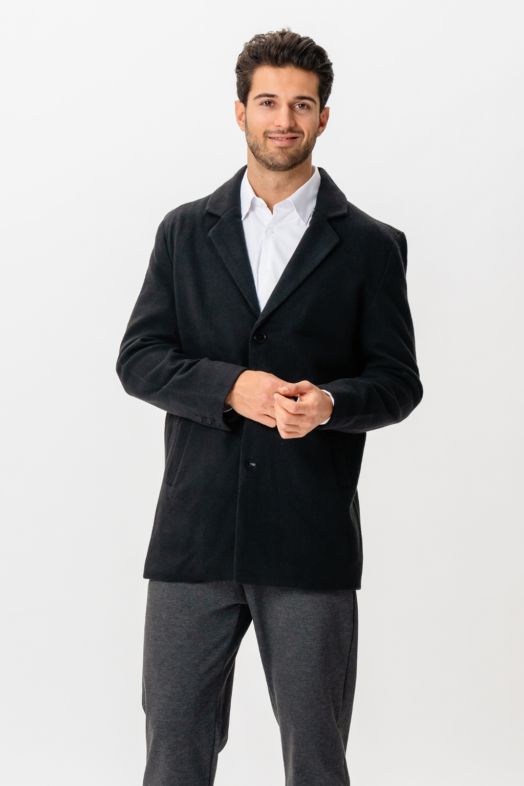 Klassisk frakk - Svart