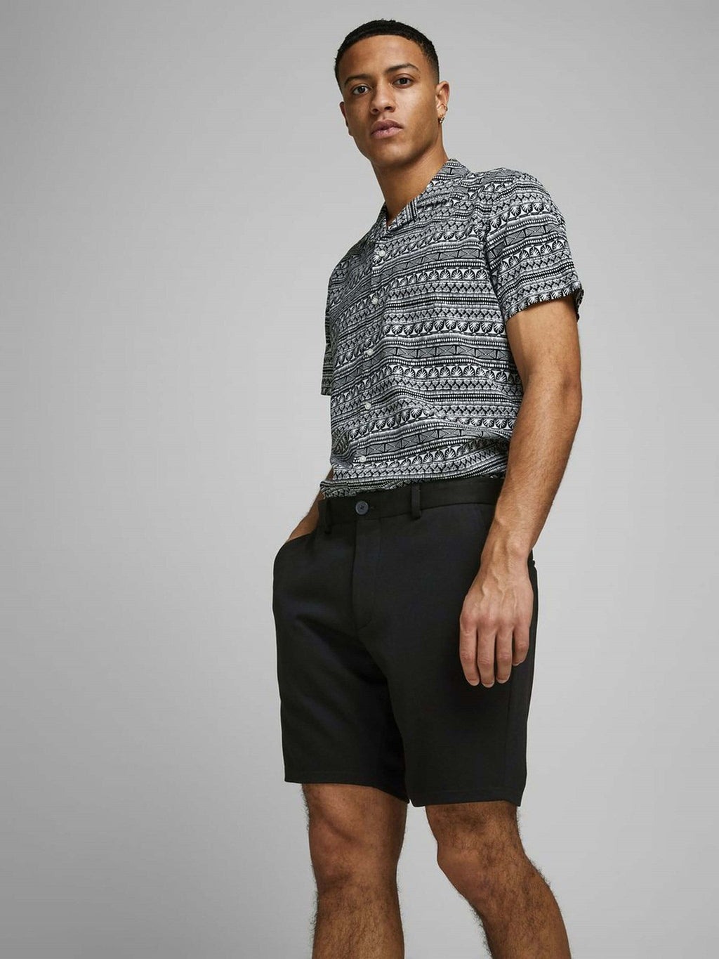 Chino Shorts - Svart