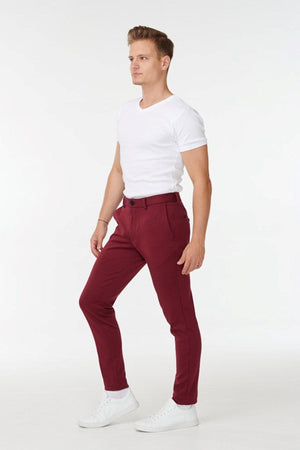Performance Pants - Mørkerød