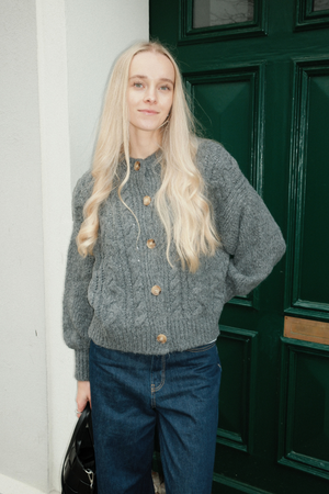 Botton Knit - Mid Grå