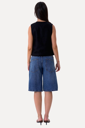 Lin Vest - Svart