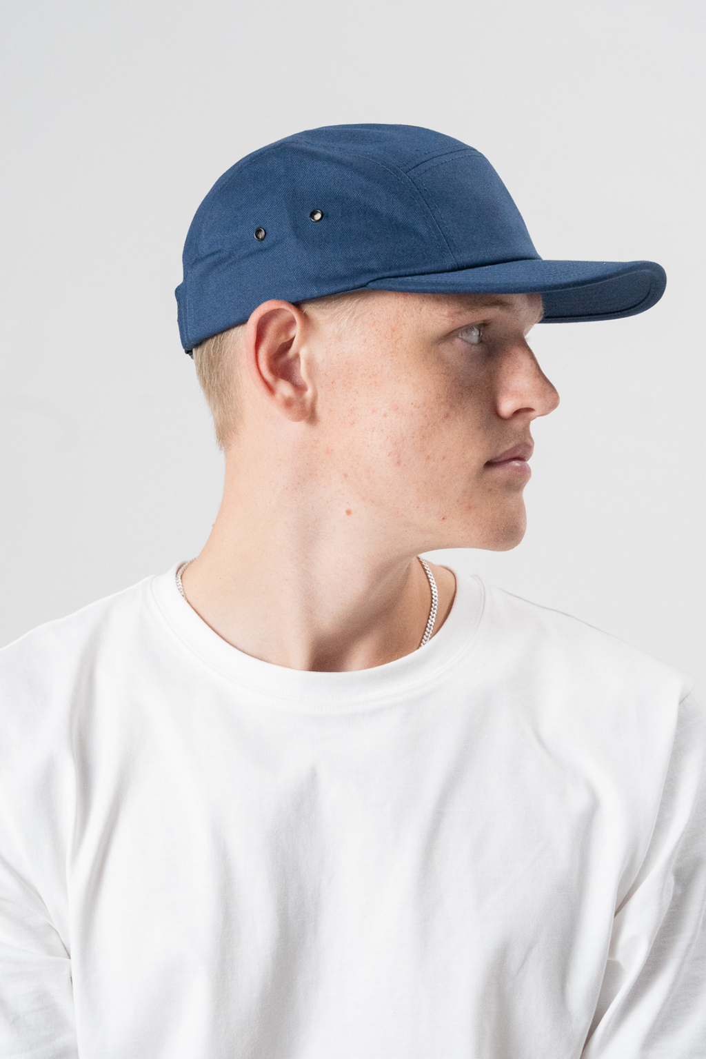 Classic Jockey Cap - Marineblå