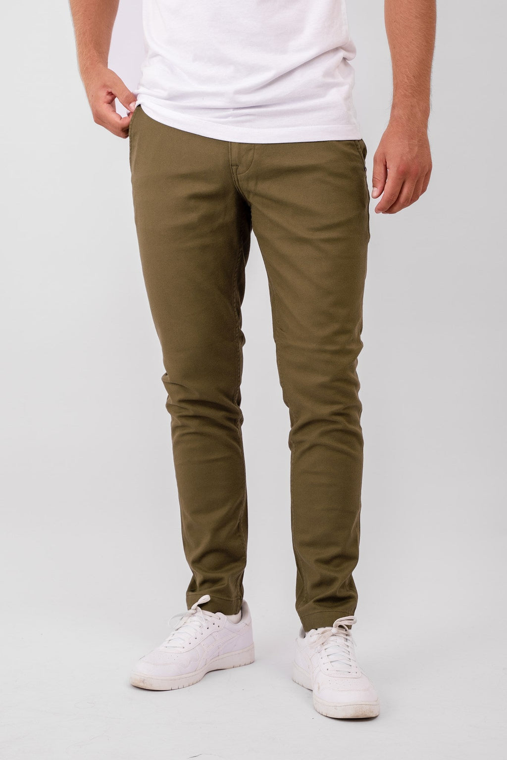 Performance Structure Pants - Oliven