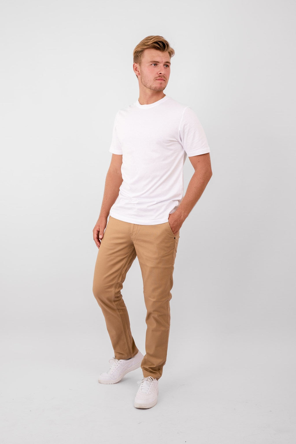 Performance Structure Pants (Regular) - Mørk Beige
