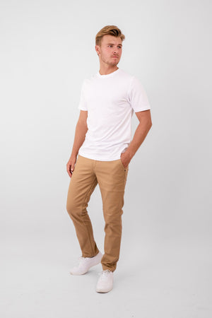 Performance Structure Pants (Regular) - Mørk Beige