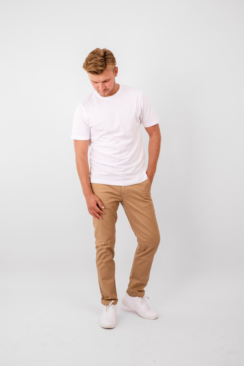 Performance Structure Pants (Regular) - Mørk Beige