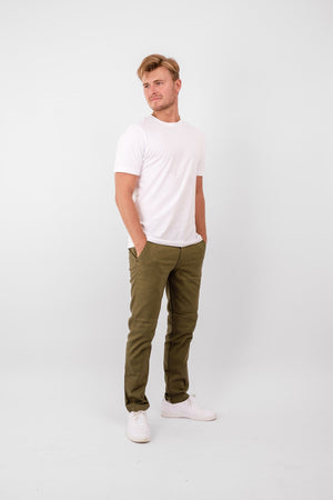 Performance Structure Pants (Regular) - Oliven
