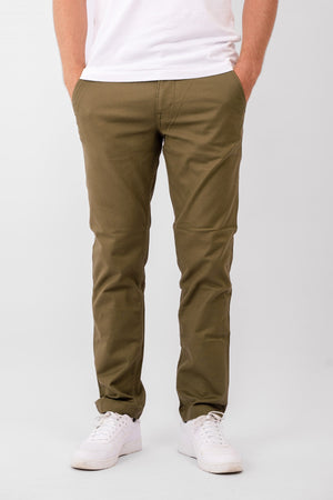 Performance Structure Pants (Regular) - Oliven