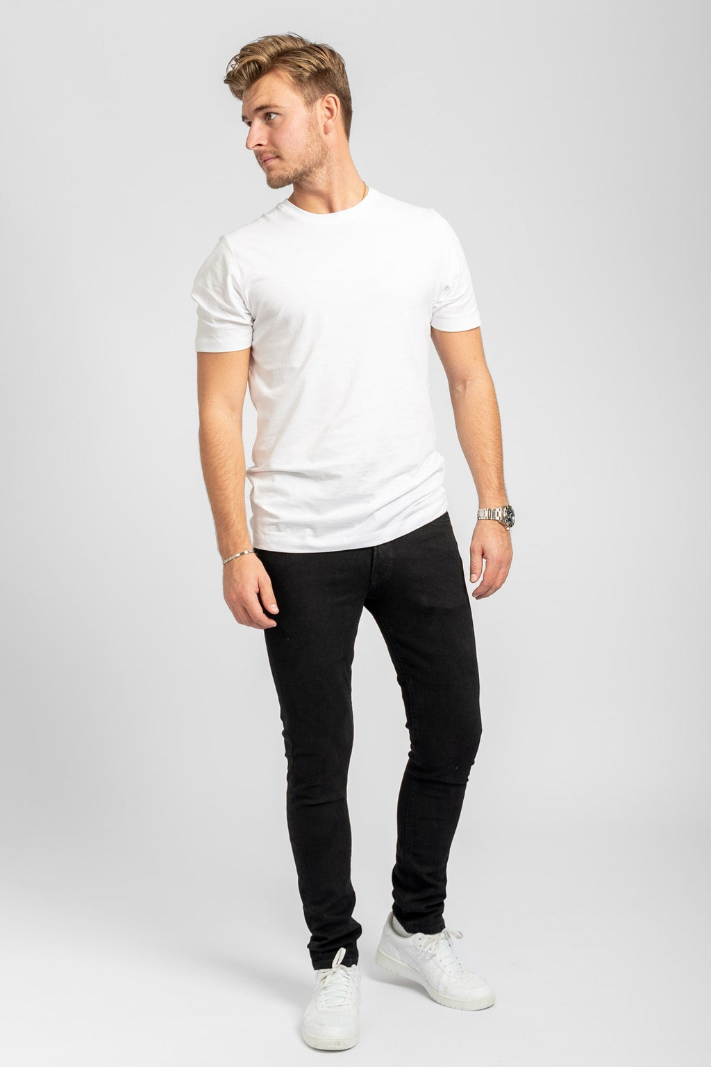 Performance Jeans (Slim) - Black Denim