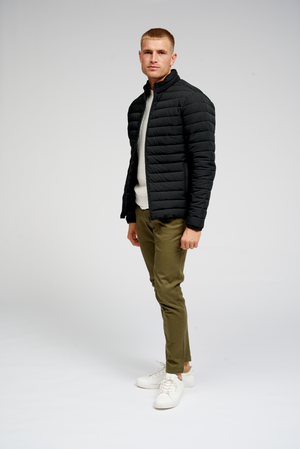 Light Puffer Jacket - Svart