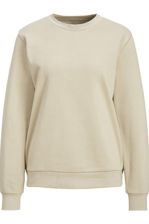 Basic Crewneck Sweat - Mørk Beige