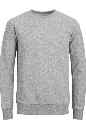 Basic Crewneck Sweat - Lys Grå Melange
