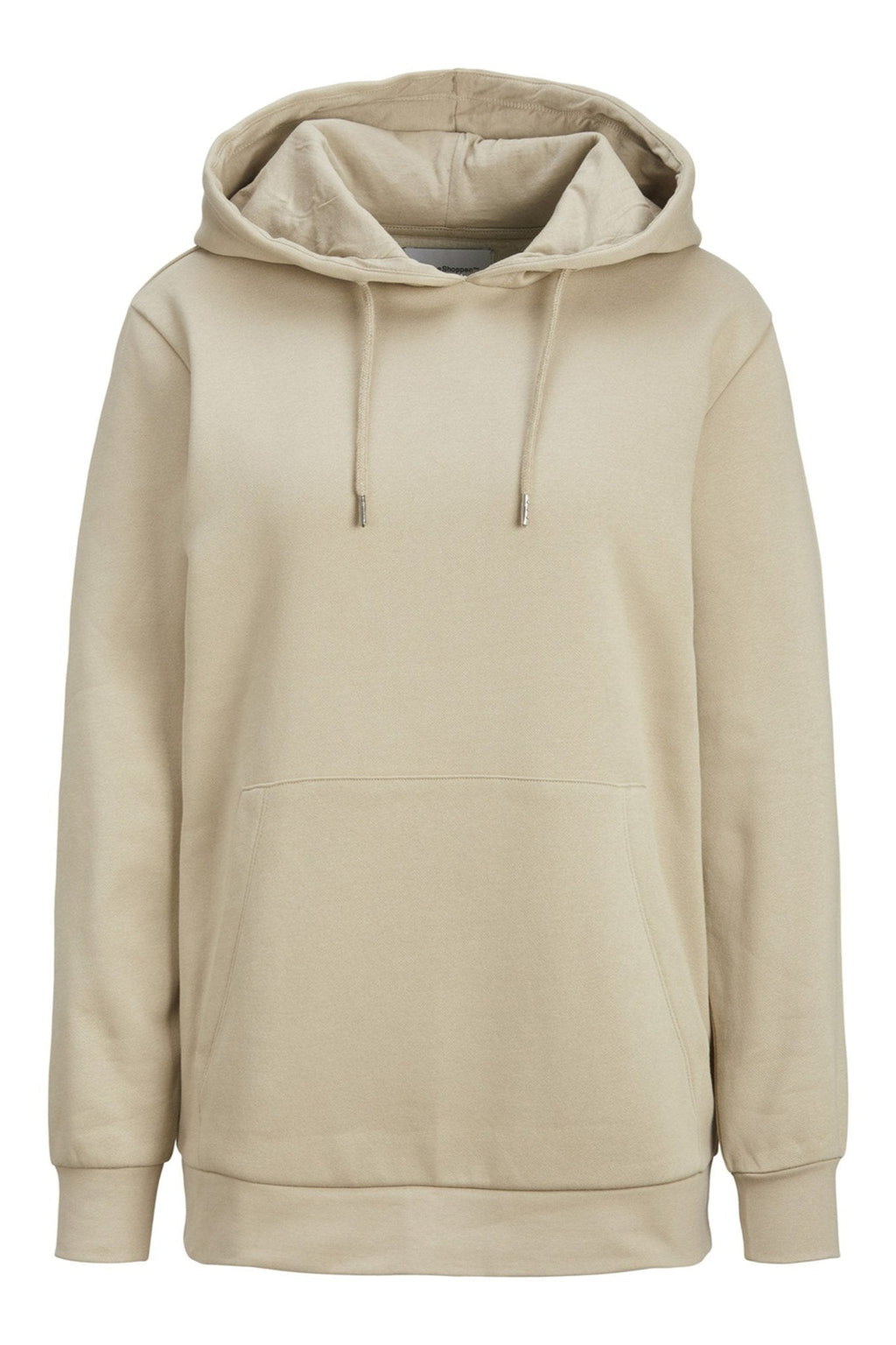 Basic Hoodie Sweat - Mørk Beige