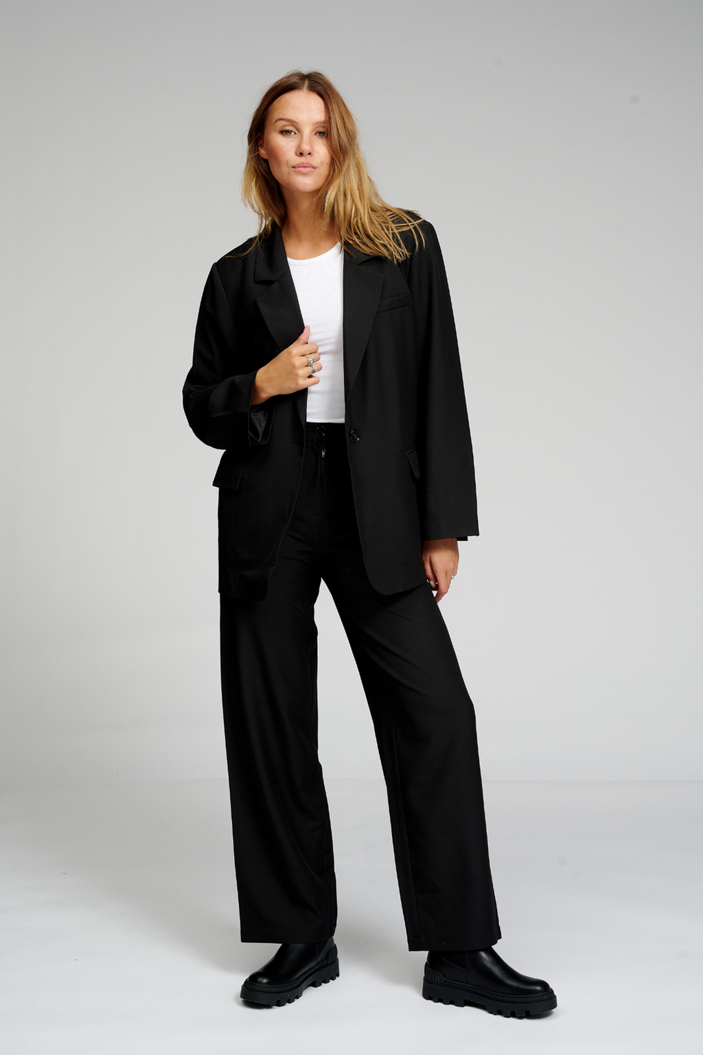 Oversized Blazer - Svart