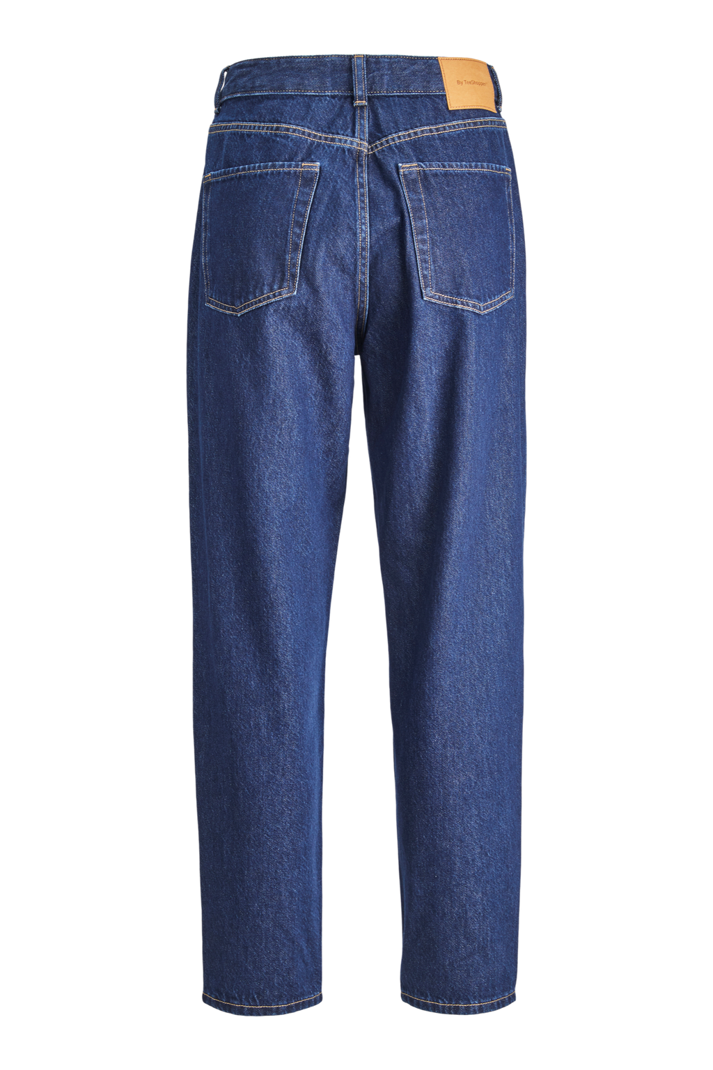 Performance Mom Jeans - Dark Blue Denim