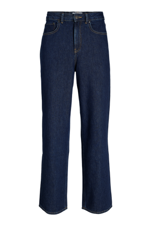 Performance Loose Jeans - Dark Blue Denim