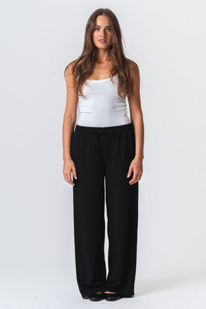 Leah Loose Pants - Svart