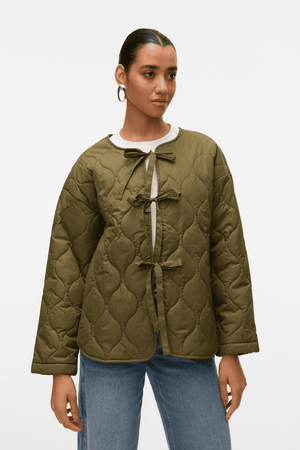 Sabine LS Quilted Jacket - Rifle grønn