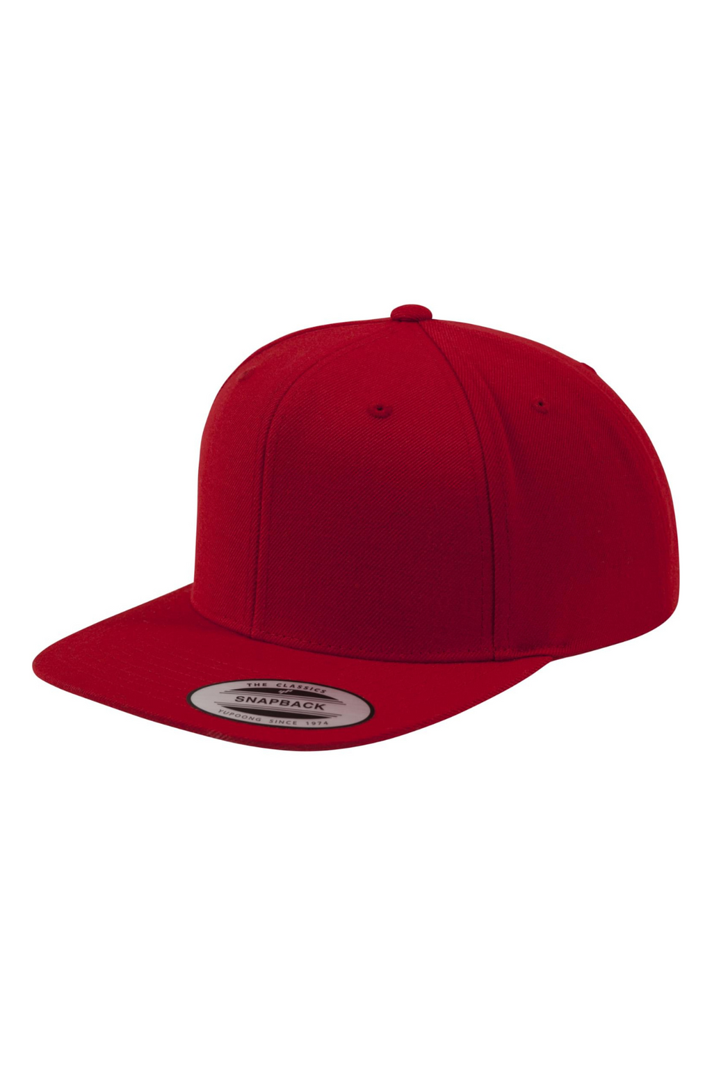 Classic Snapback - Rød/Rød