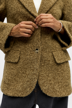 Celina L/S LO Jakke - Dyp Lavgrønn