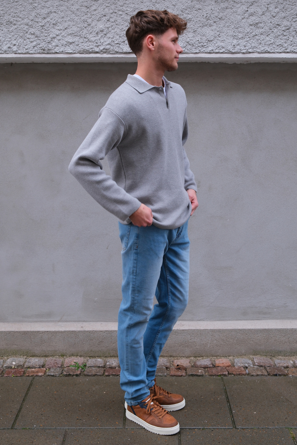 De Originale Performance Jeans (Regular) - Lyse Blå