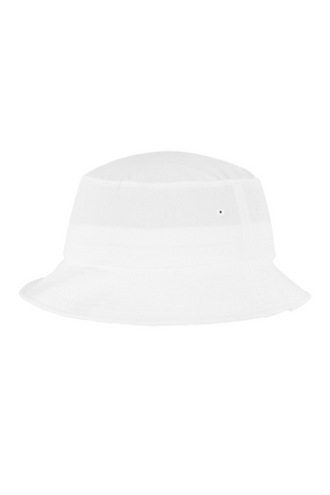 Cotton Twill Bucket Hat - Hvit