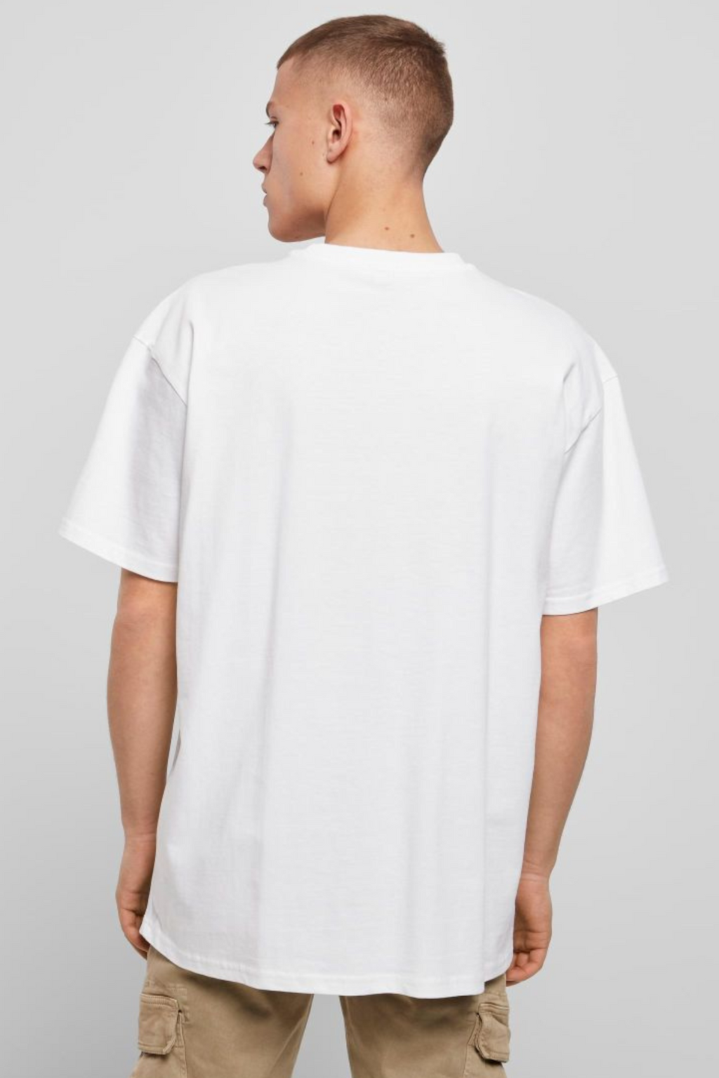 Heavy Oversized T-skjorte - Hvit