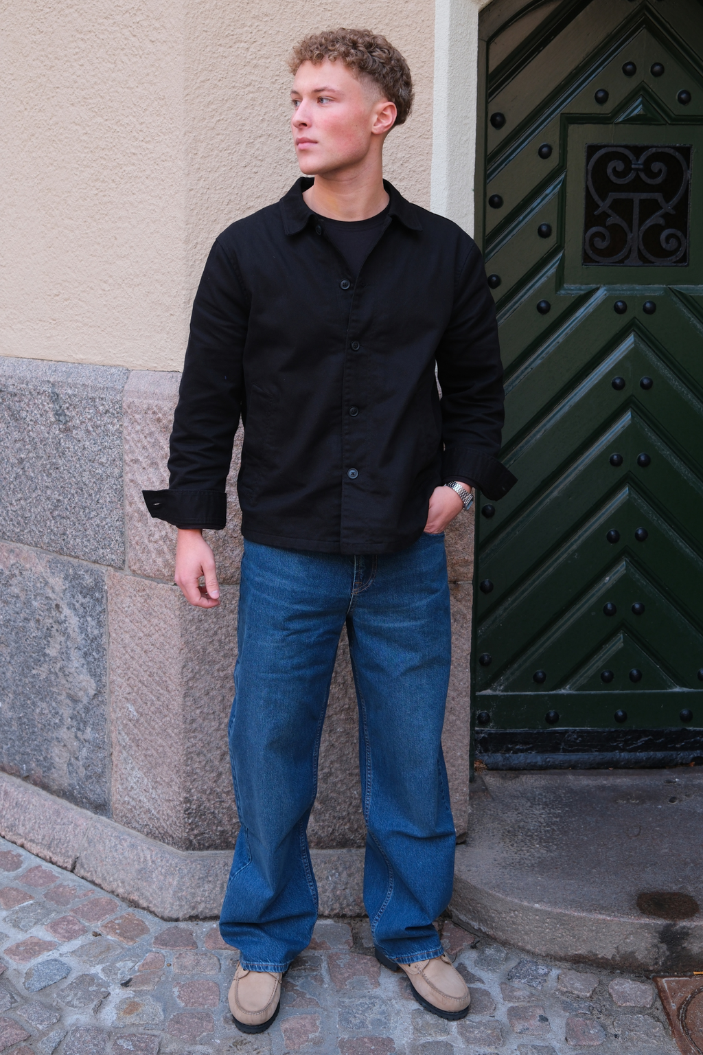 William Regular Jeans - Mørkeblå Denim