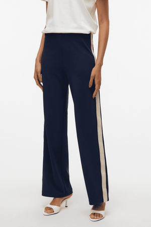 Berlin MW Wide Panel Bukser - Marineblå Blazer