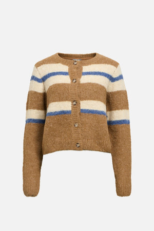 Galia Strikk Cardigan - Tannin Melange