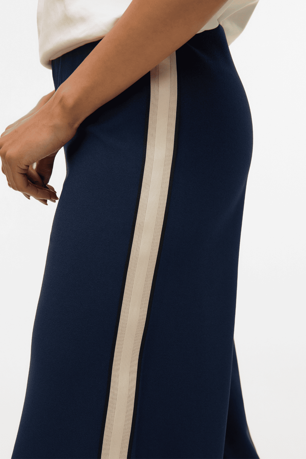 Berlin MW Wide Panel Bukser - Marineblå Blazer