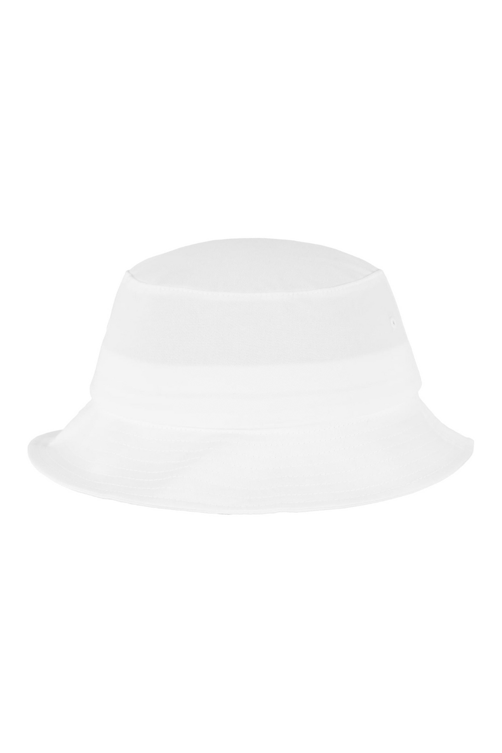 Cotton Twill Bucket Hat - Hvit