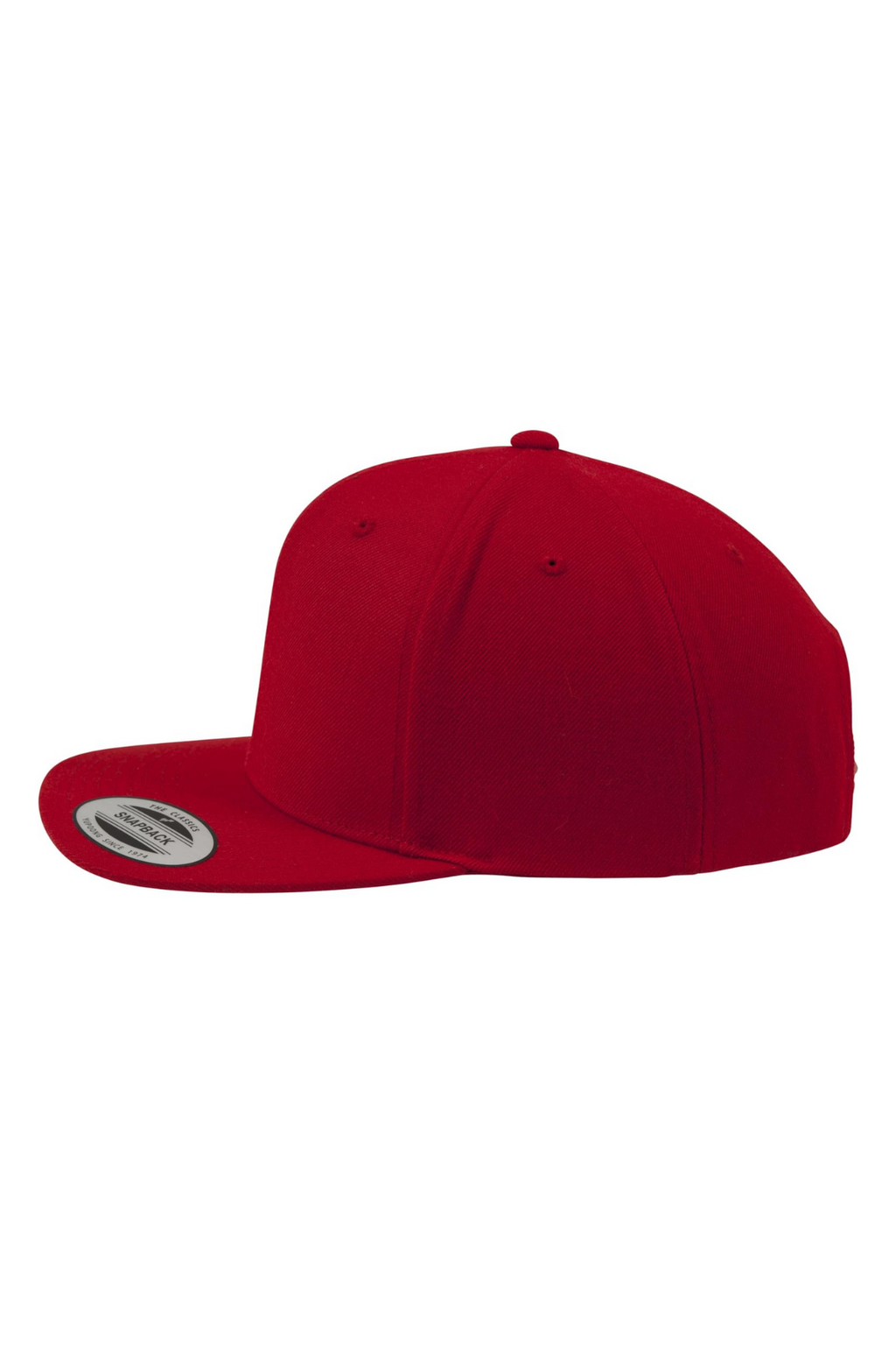 Classic Snapback - Rød/Rød