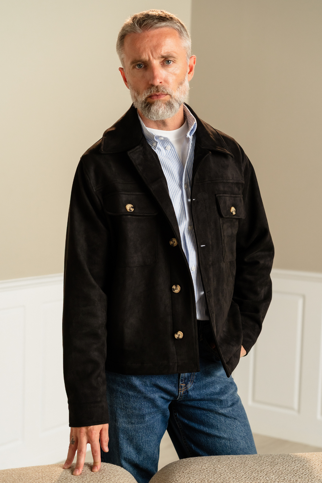 Callum Jakke - Svart