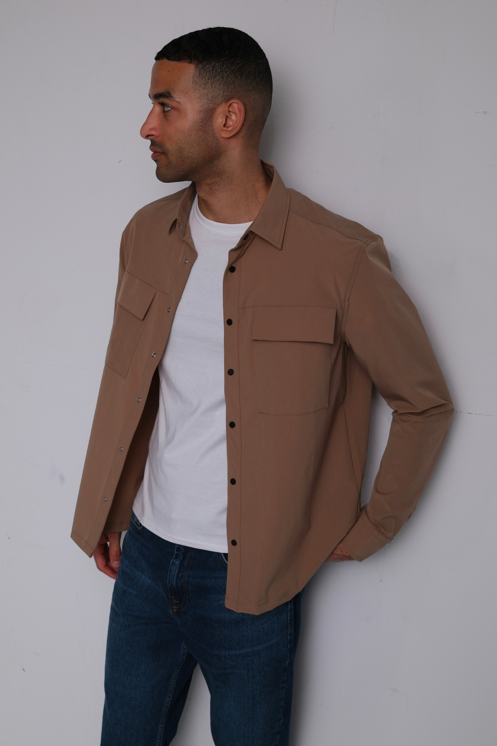 Silas Overshirt - Brun