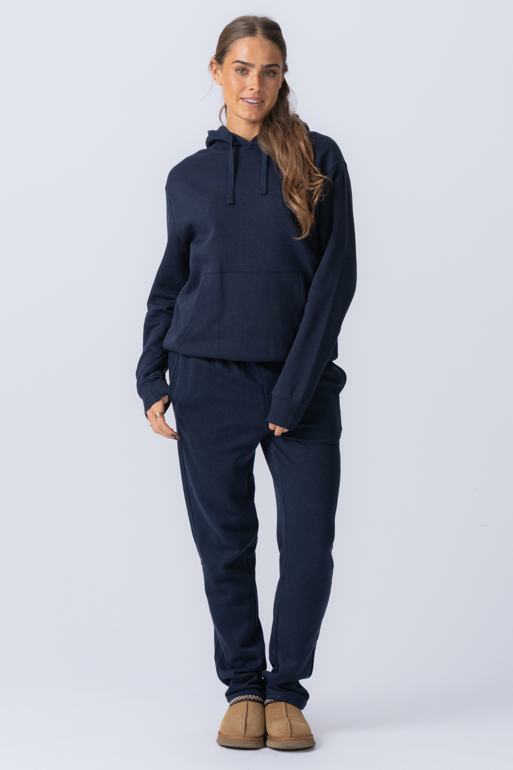 Essensielle Sweatpants - Navy