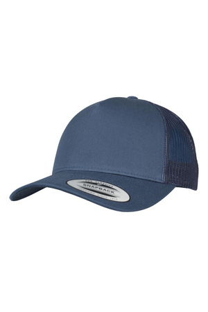 Retro Trucker Cap - Marineblå