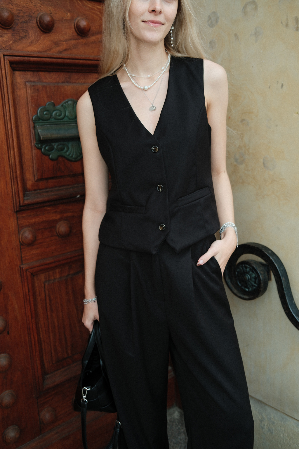 Nadia Vest - Svart