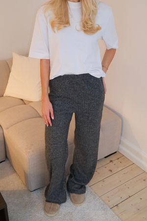 Ivy Knit Pants - Antrasitt