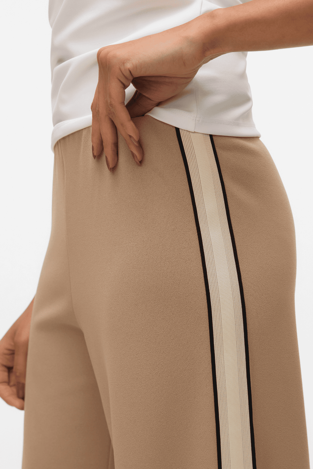 Berlin MW Wide Panel Pant - Sølv Mink