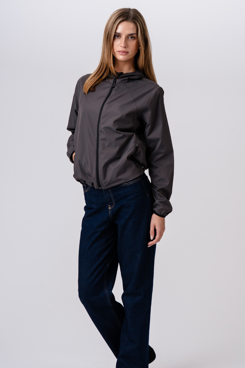Victoria Windbreaker - Mørkegrå