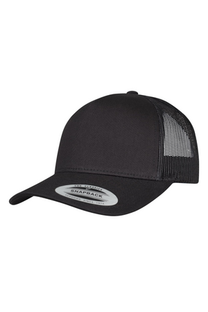 Retro Trucker Cap - Svart