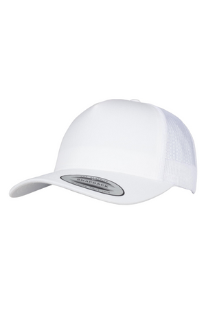 Retro Trucker Cap - Hvit