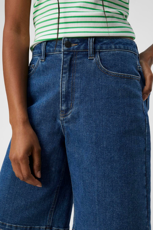 Carol Denim Shorts - Medium Blå Denim