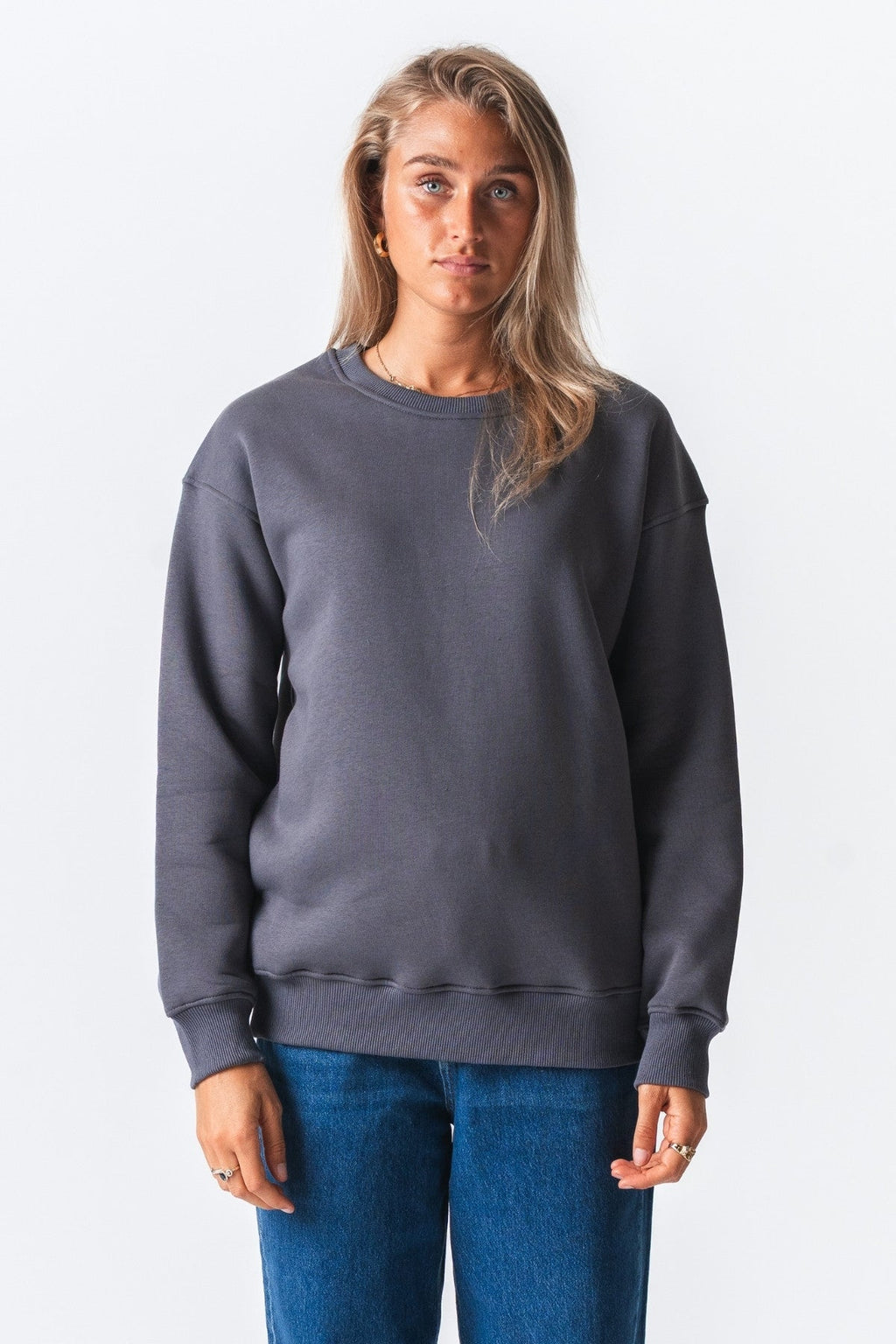 Alina Sweatshirt - Mørk Grå